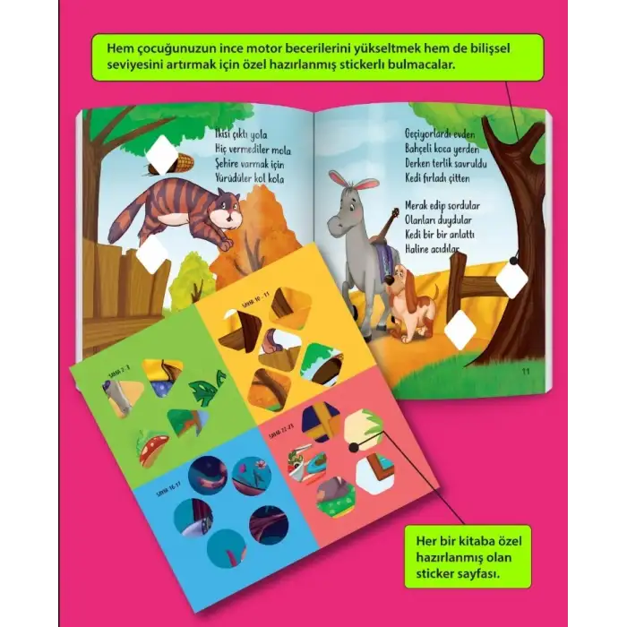 2+ Yaş Uyku Öncesi Şarkılı Konuşmayı Geliştiren Masallar Serisi   - Yükselen Zeka