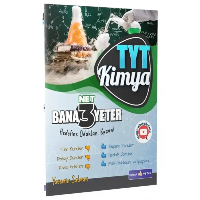 TYT Kimya 3 Net Bana Yeter - Bana Yeter Yayınları