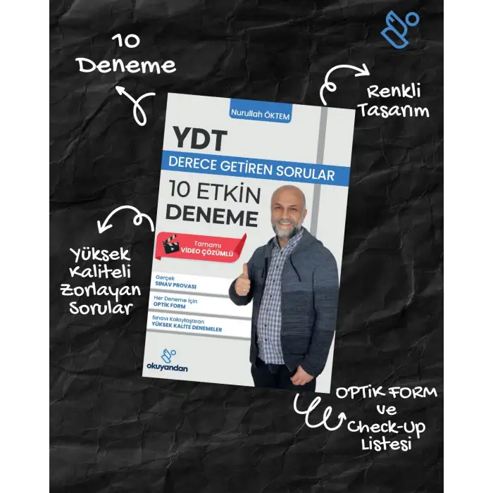 YDT - Derece Getiren 10 Etkin Deneme - Nurullah ÖKTEM