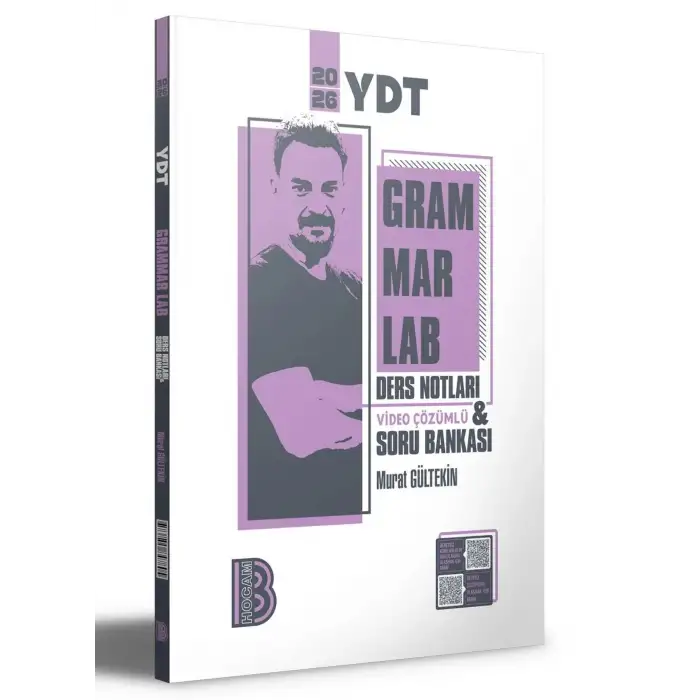 2026 YDT Grammar Lab Ders Notları ve Video Çözümlü Soru Bankası Benim Hocam Yayınları