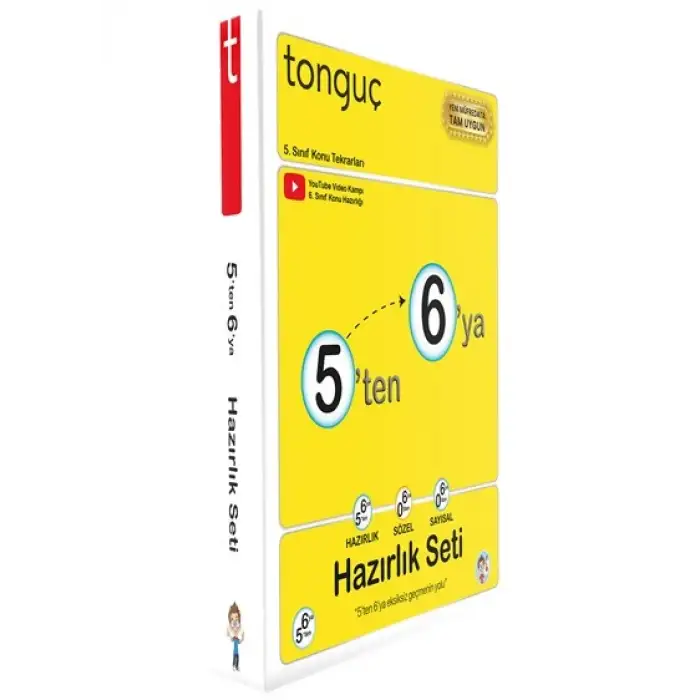 5ten 6ya Hazırlık Seti - Tüm Dersler - Tonguç Yayınları