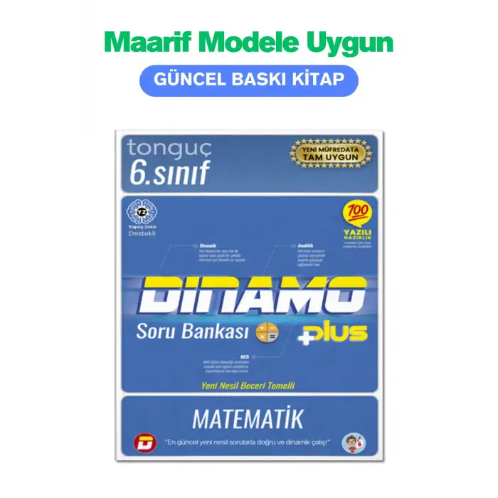 6. Sınıf Dinamo Matematik Soru Bankası - Tonguç Yayınları