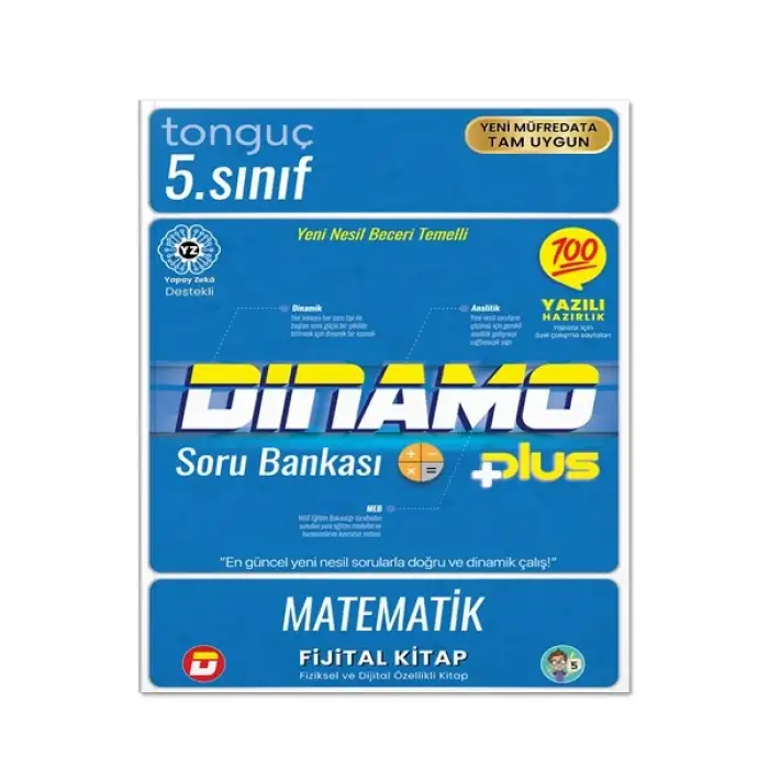 5. Sınıf Matematik Dinamo Soru Bankası - Tonguç Yayınları