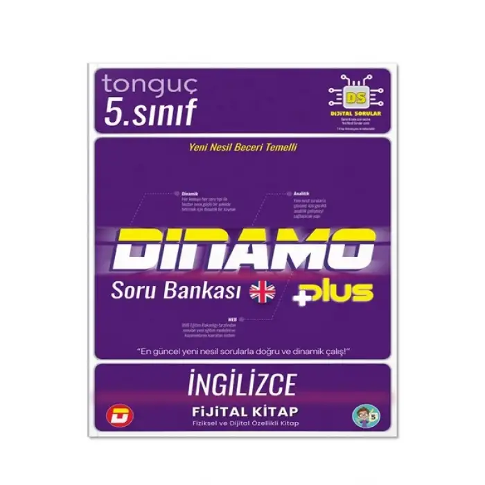 5. Sınıf İngilizce Dinamo Soru Bankası - Tonguç Yayınları