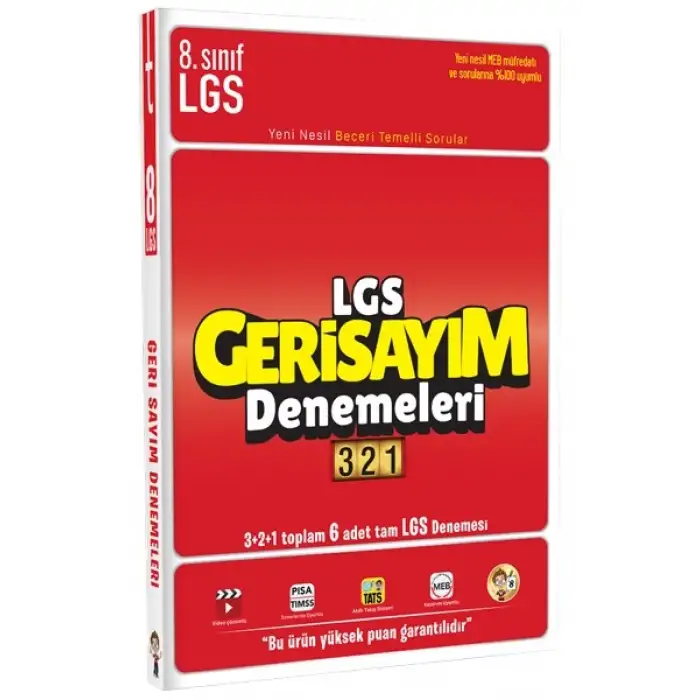 LGS Son Tekrar Seti ve Geri Sayım Denemeleri 321 - Tonguç Akademi