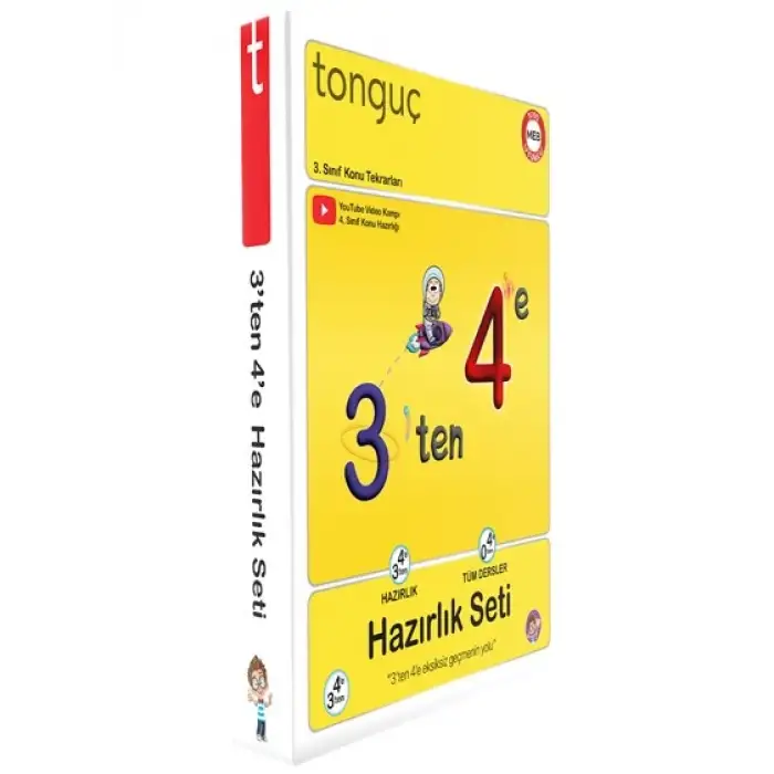 3ten 4e Hazırlık Seti - Tonguç Yayınları