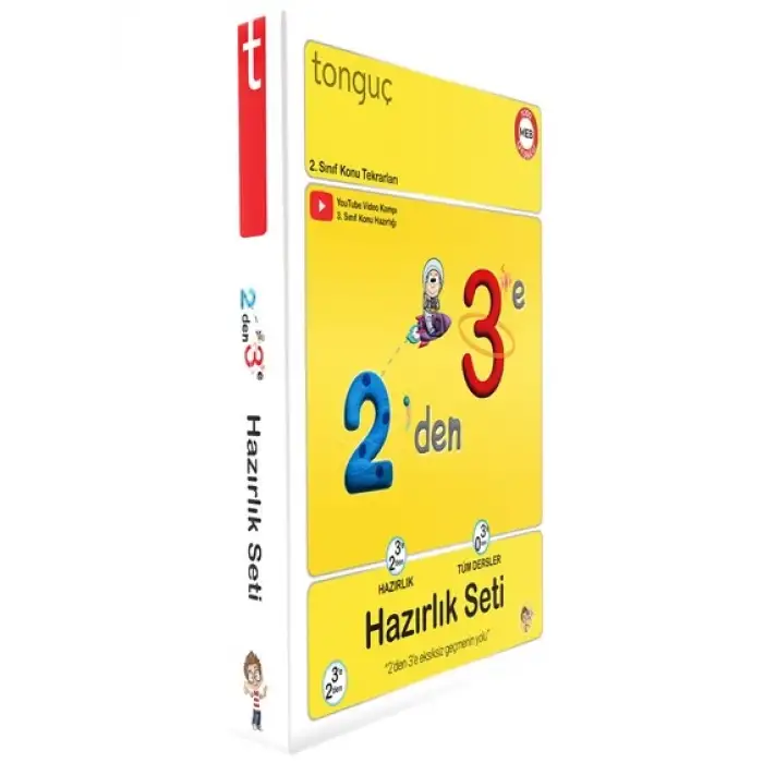 2den 3e Hazırlık Seti - Telafi ve Ön Hazırlık - Tonguç Yayınları