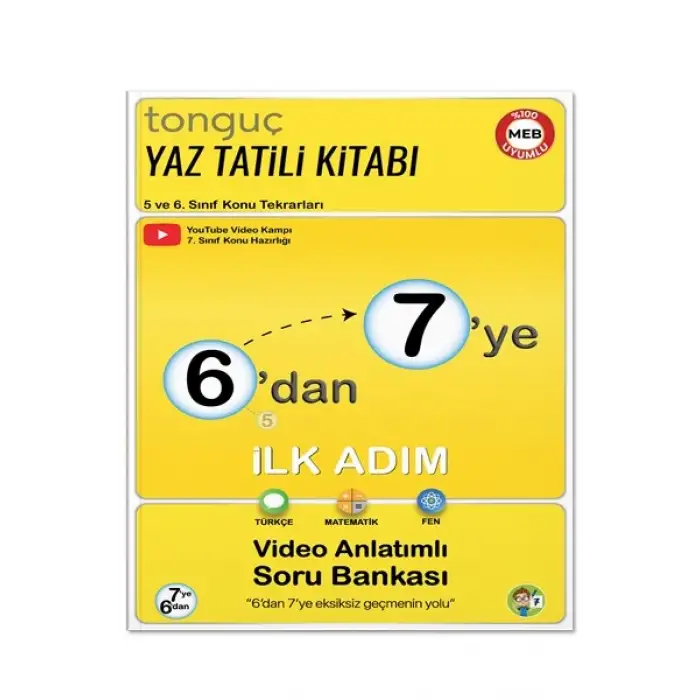 6dan 7ye Hazırlık Kitabı - Tonguç Yayınları