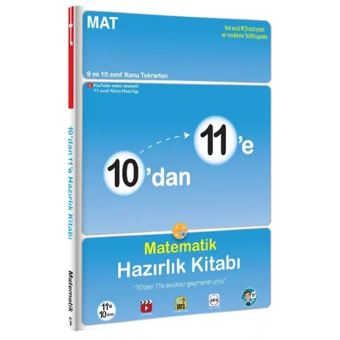 10dan 11e Matematik Hazırlık Kitabı - Tonguç Yayınları