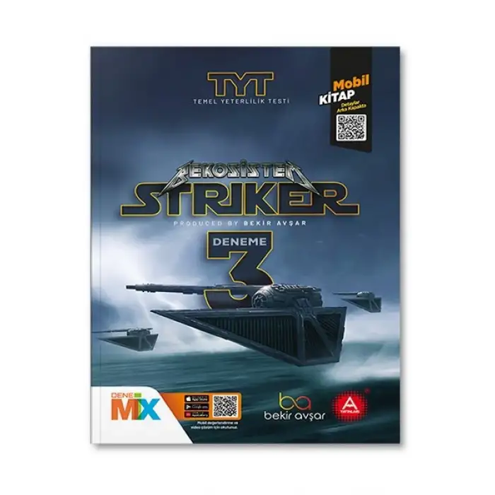 Striker TYT 3lü Deneme Tamamı Video Çözümlü A Yayınları
