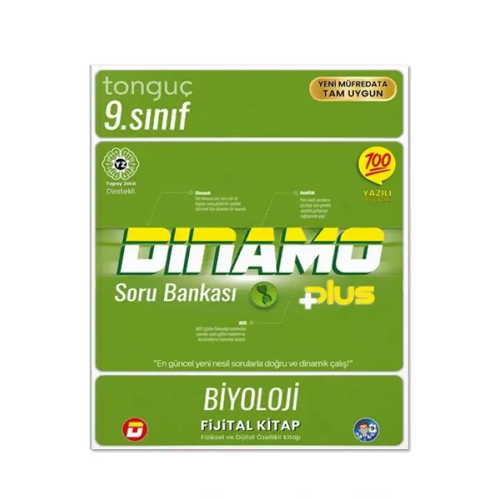 9. Sınıf Dinamo Biyoloji Soru Bankası - Tonguç Yayınları