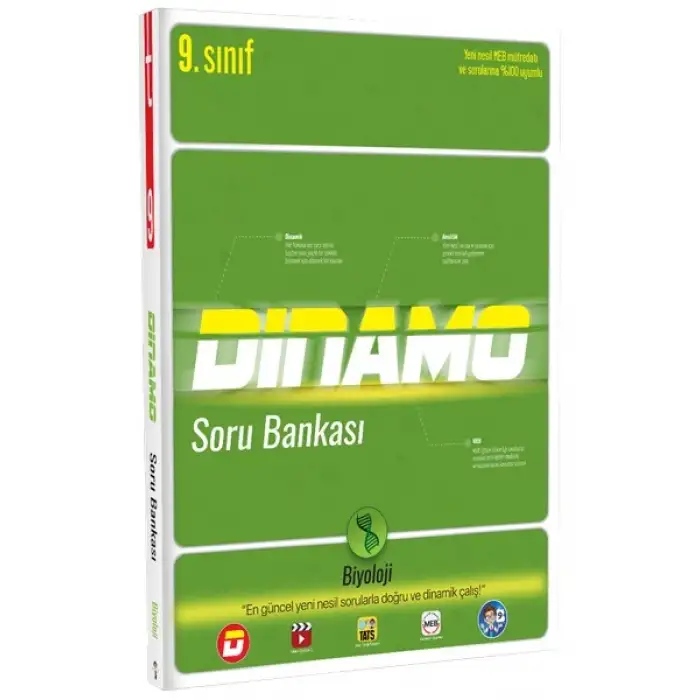 9. Sınıf Dinamo Biyoloji Soru Bankası - Tonguç Yayınları