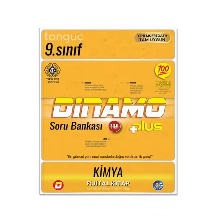 9. Sınıf Dinamo Kimya Soru Bankası - Tonguç Yayınları