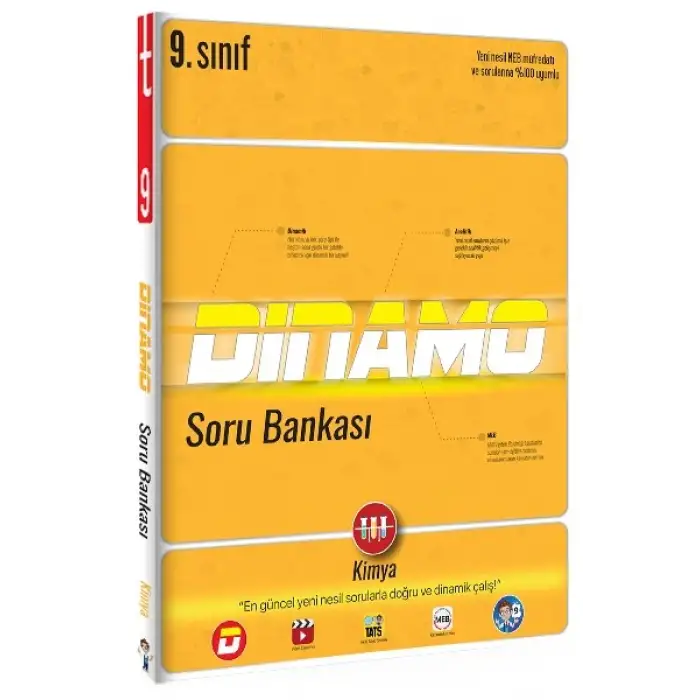9. Sınıf Dinamo Kimya Soru Bankası - Tonguç Yayınları