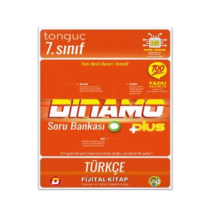 7. Sınıf Dinamo Türkçe Soru Bankası - Tonguç Yayınları