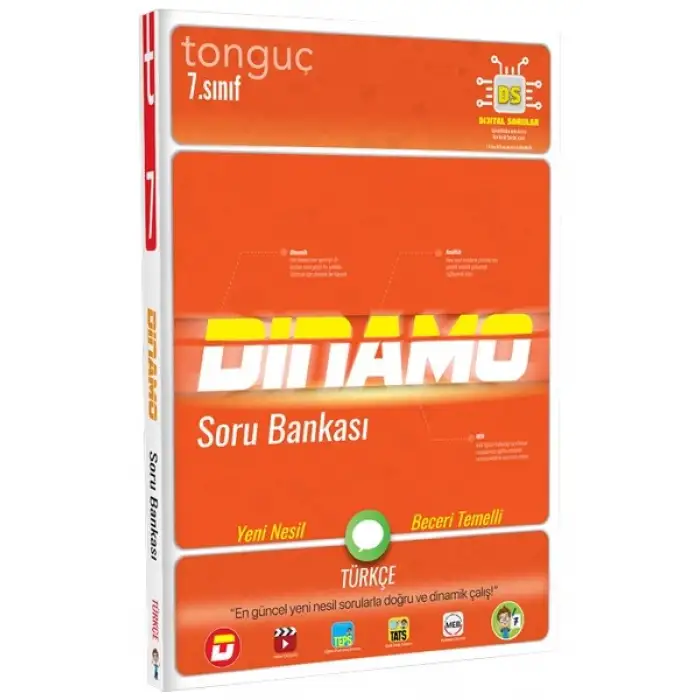 7. Sınıf Dinamo Türkçe Soru Bankası - Tonguç Yayınları