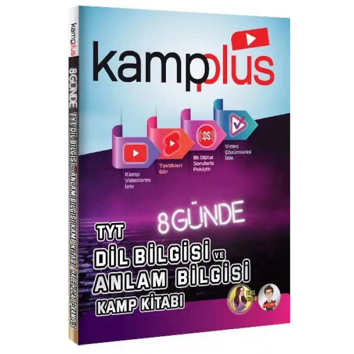 Kampplus 8 Günde TYT Dil Bilgisi ve Anlam Bilgisi Kampı - Tonguç Akademi