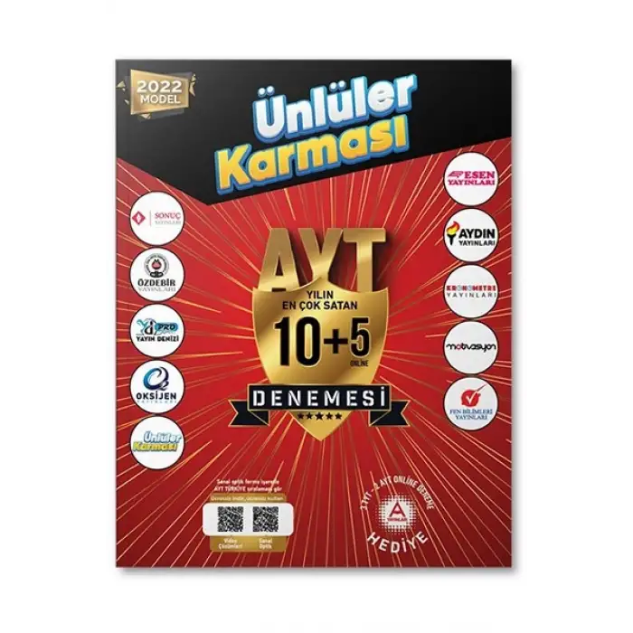 AYT Genel 10 +5 Karma Deneme Ünlüler Karması