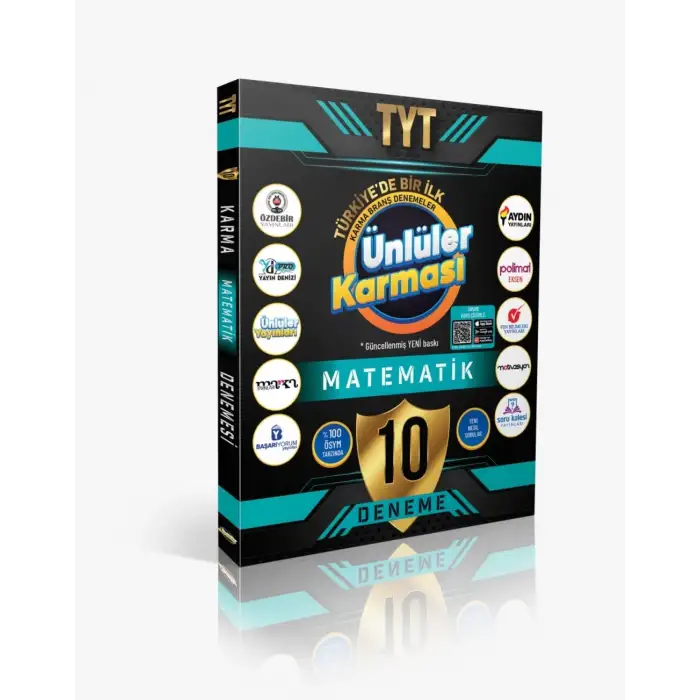 TYT Matematik 10 Karma Deneme Ünlüler Karması