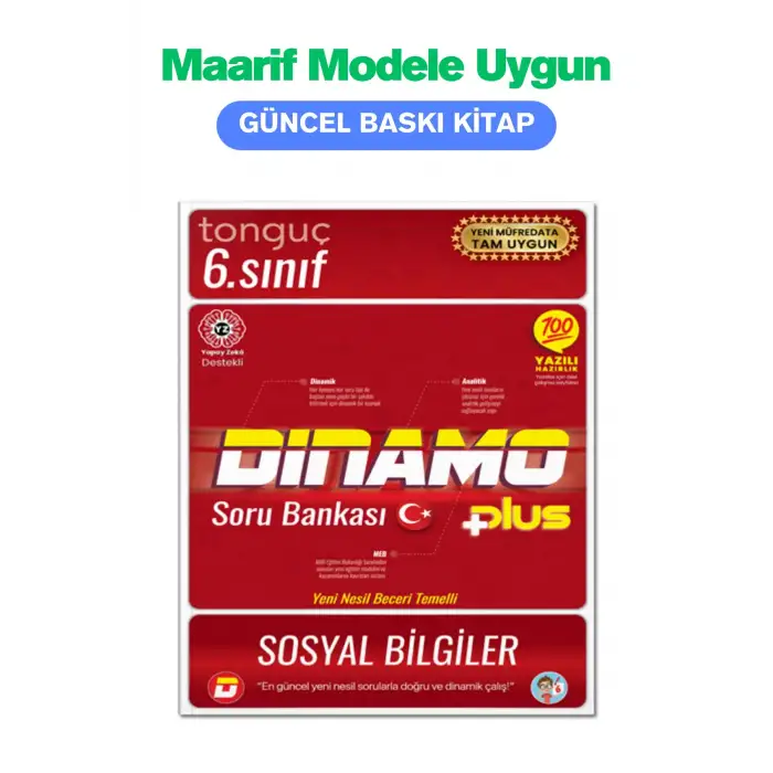 6. Sınıf Dinamo Sosyal Bilgiler Soru Bankası - Tonguç Yayınları