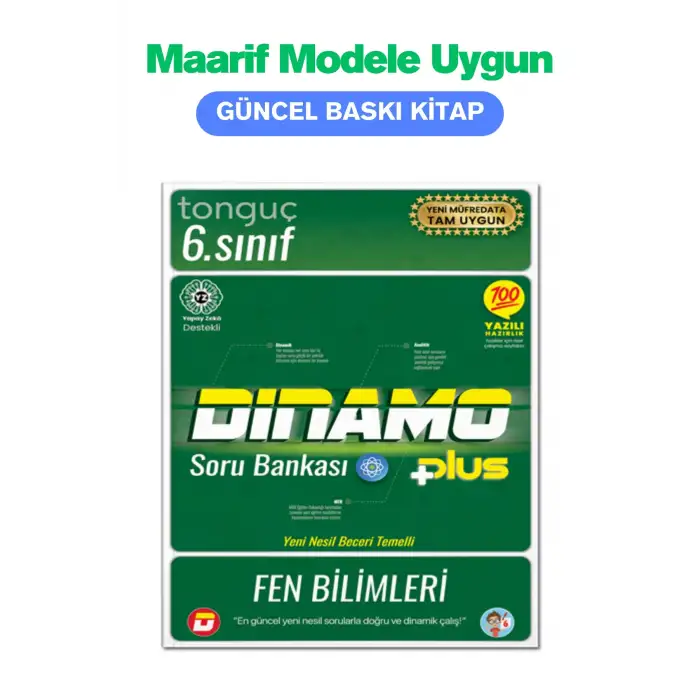 6. Sınıf Dinamo Fen Bilimleri Soru Bankası - Tonguç Yayınları