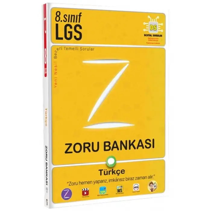 8. Sınıf Türkçe Zoru Bankası - Tonguç Yayınları