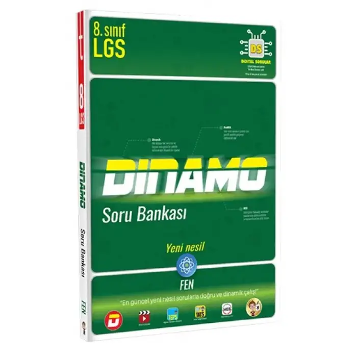 8. Sınıf Dinamo Fen Bilimleri Soru Bankası - Tonguç Yayınları