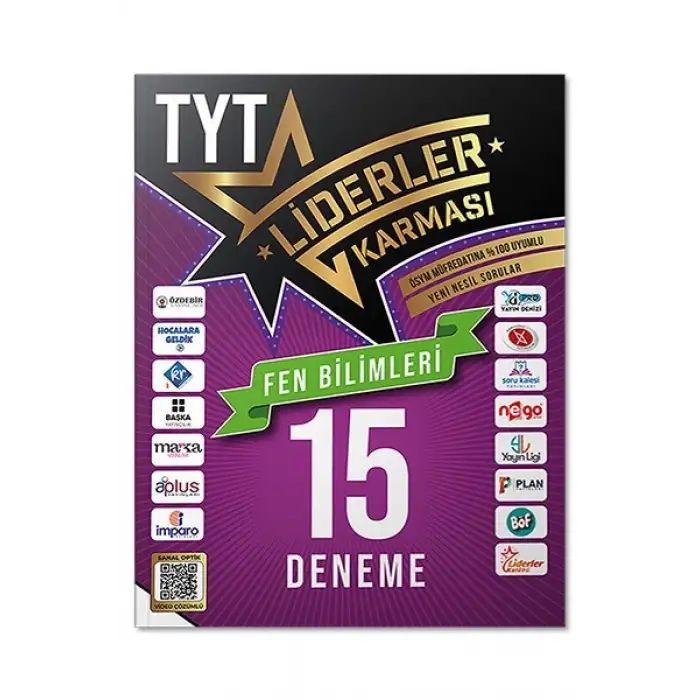TYT Fen Bilimleri Branş Denemeleri - 15 Deneme - Liderler Karması