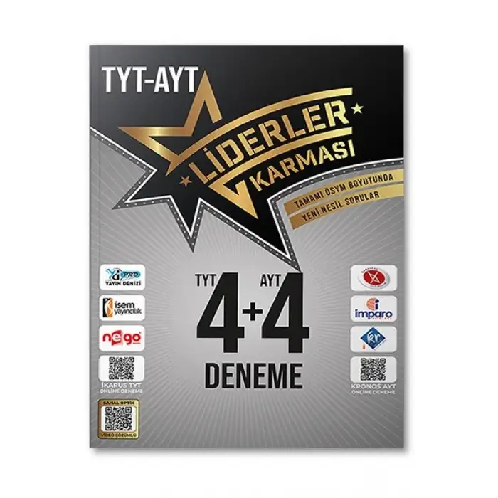 TYT-AYT 4+4 Deneme Seti Liderler Karması