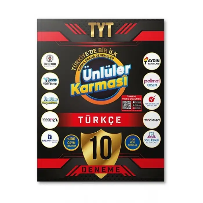 TYT Türkçe 10 Karma Deneme Ünlüler Karması