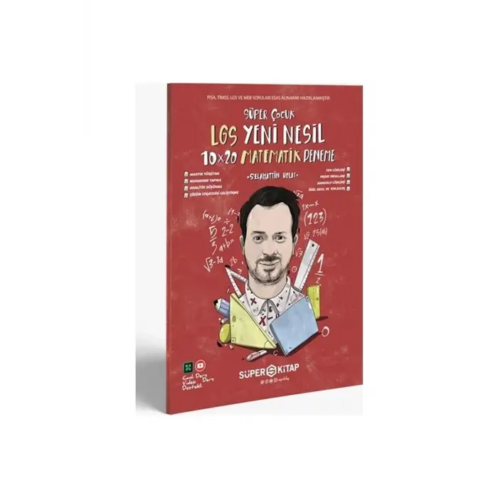 Lgs Süper Çocuk Yeni Nesil 10x20 Matematik Deneme 2022