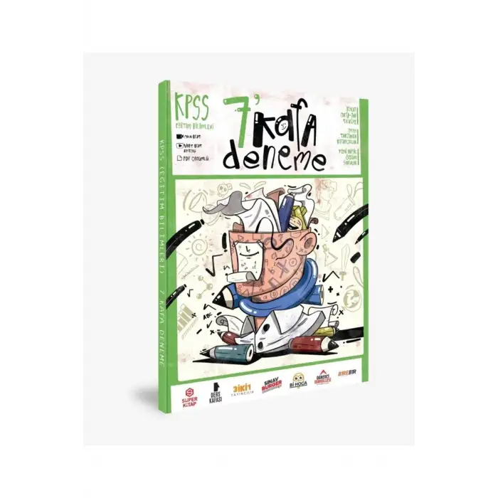 Kpss Eğitim Bilimleri 7 Kafa Deneme-ders Kafası-3iki1 Yayıncılık-sınav Burger-bi Hoca