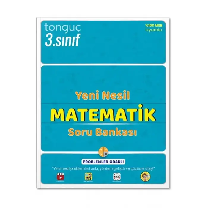 3. Sınıf Yeni Nesil Matematik Soru Bankası - Tonguç Yayınları