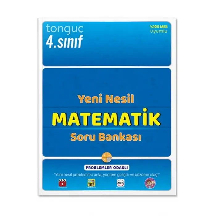 4. Sınıf Yeni Nesil Matematik Soru Bankası - Tonguç Yayınları