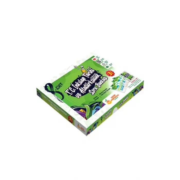 8.Sınıf İnkılap Tarihi Soru Bankası Kutulu - Şeker Portakalı Yayınları