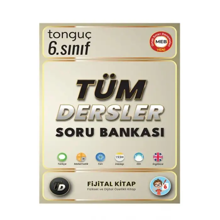 6. Sınıf Tüm Dersler Soru Bankası - Tonguç Yayınları