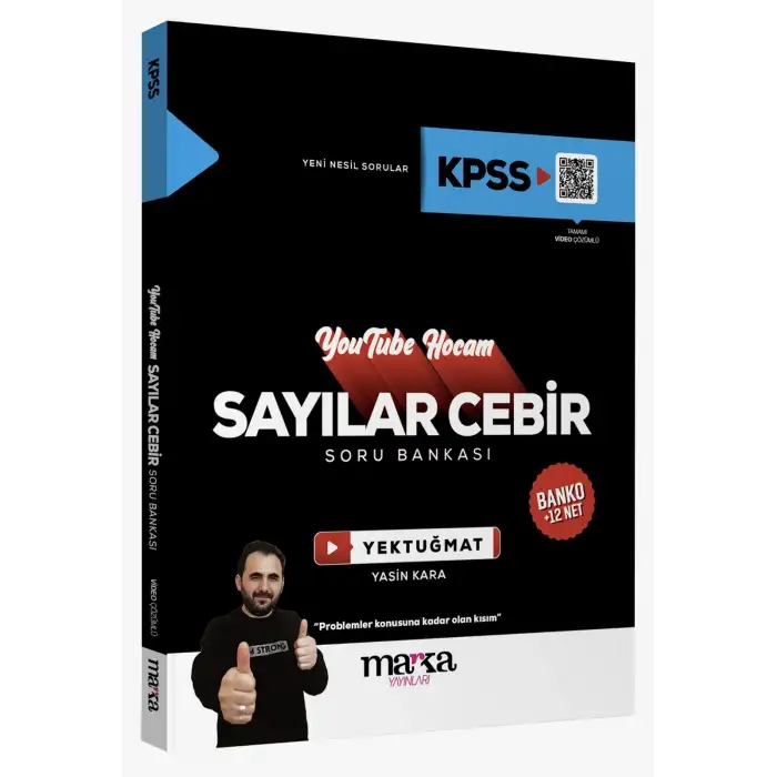 KPSS Youtube Hocam Sayılar Cebir Soru Bankası - Marka Yayınları