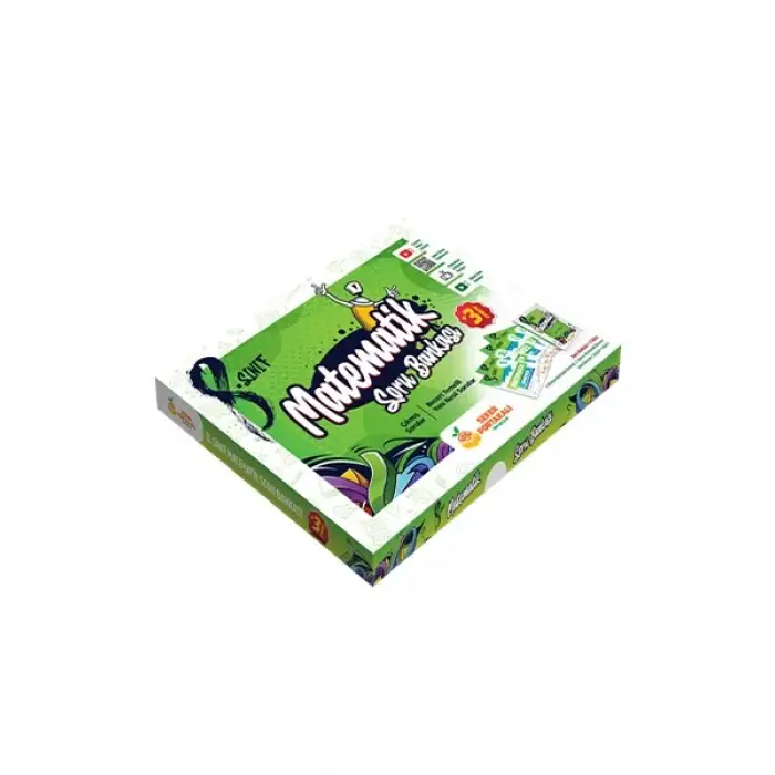 8.Sınıf Matematik Soru Bankası Kutulu - Şeker Portakalı Yayınları