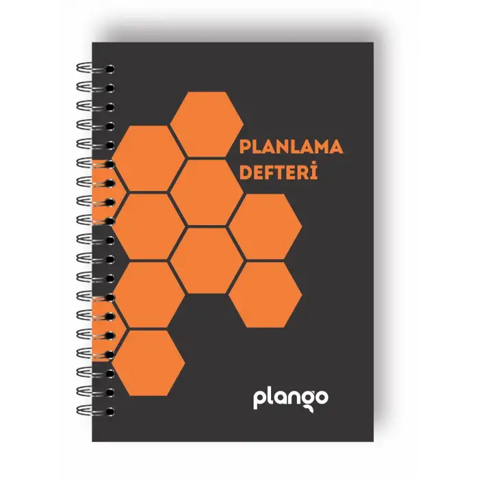 Bal Peteği Günlük Planlayıcı Defter - Ders Çalışma Planlayıcı Defteri - Planlama Defteri