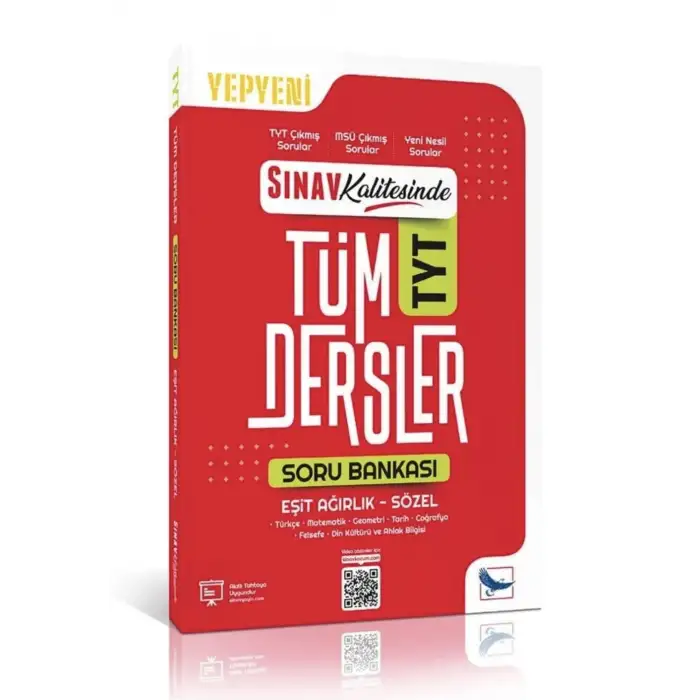 Sınav Kalitesinde TYT EŞİT AĞIRLIK - SÖZEL Tüm Dersler Soru Bankası - Sınav Yayınları