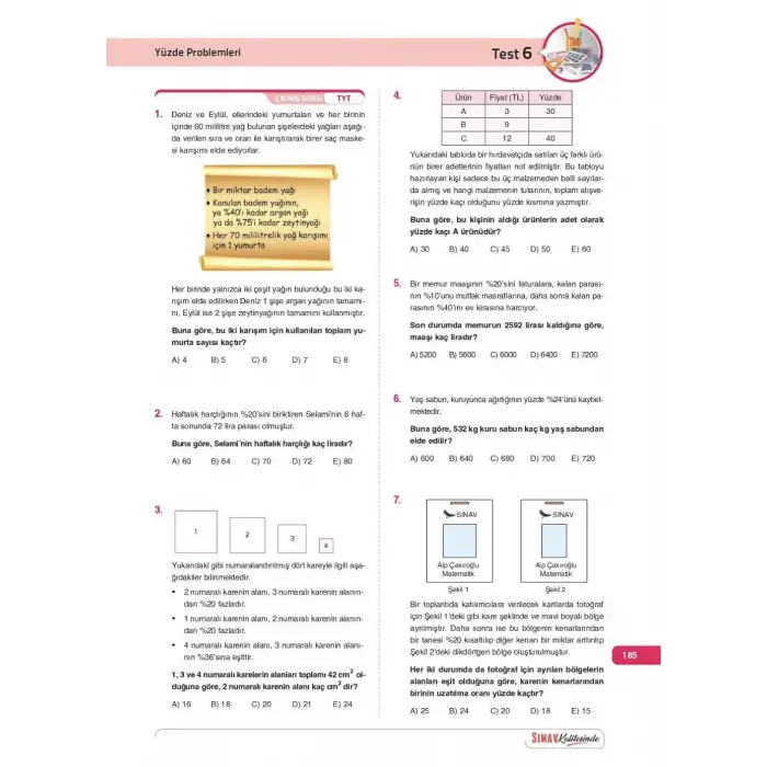 Sınav Kalitesinde TYT EŞİT AĞIRLIK - SÖZEL Tüm Dersler Soru Bankası - Sınav Yayınları