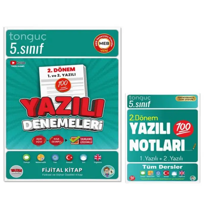 5. Sınıf Yazılı Notları ve Denemeleri 2. DÖNEM