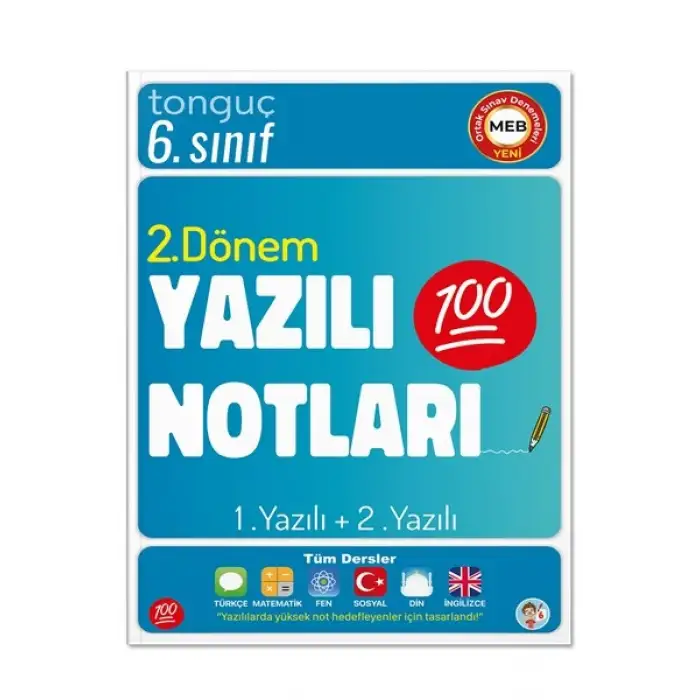6. Sınıf Yazılı Notları ve Denemeleri 2. DÖNEM