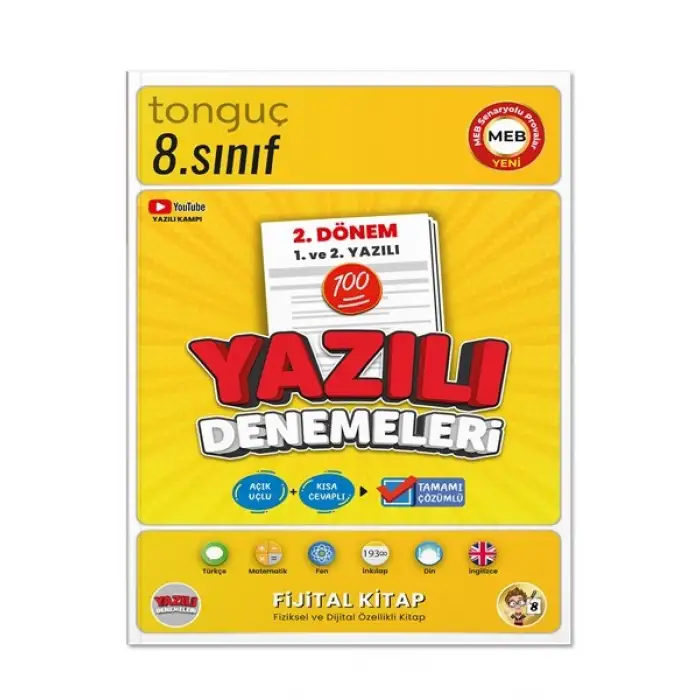 8. Sınıf Yazılı Notları ve Denemeleri 2. DÖNEM