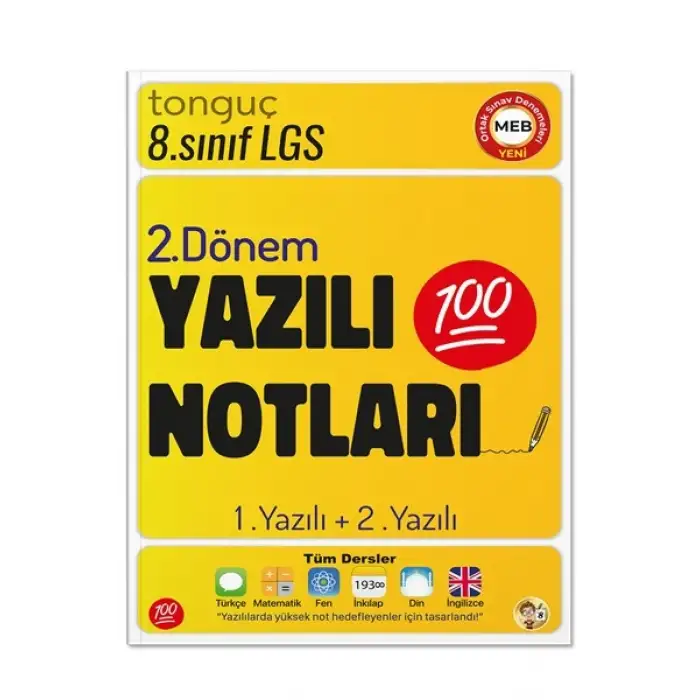 8. Sınıf Yazılı Notları ve Denemeleri 2. DÖNEM