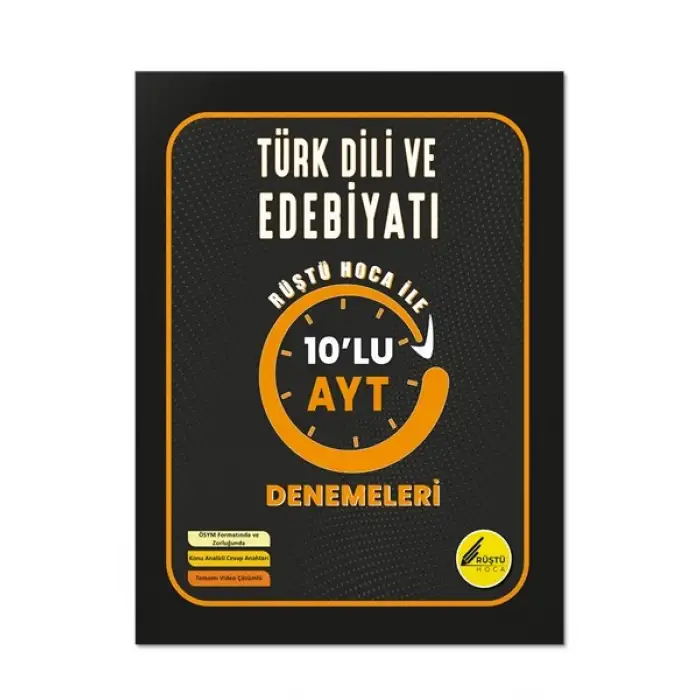 Türk Dili ve Edebiyatı 10lu AYT Denemeleri - Rüştü Hoca