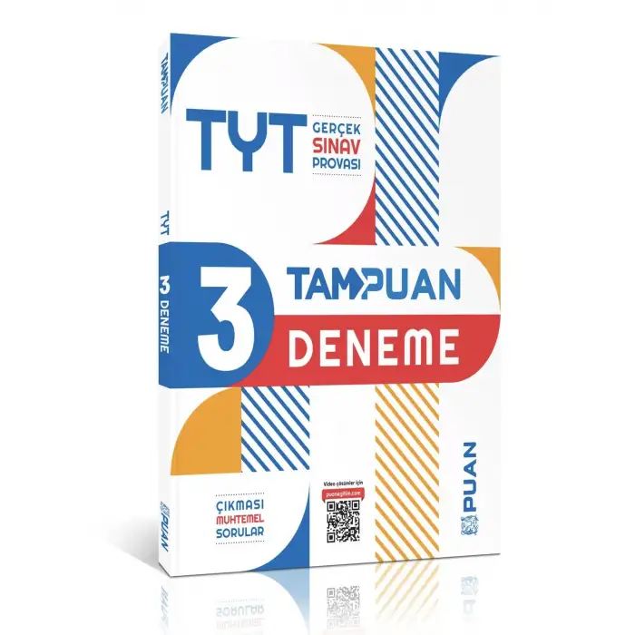 Tam Puan TYT 3 Deneme - Gerçek Sınav Provası  - Puan Yayınları