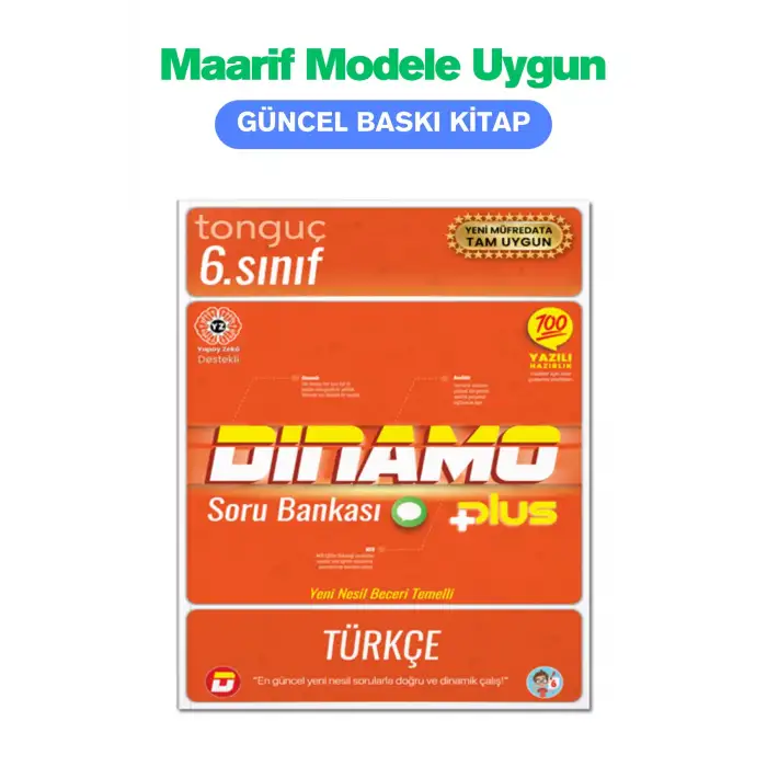 6. Sınıf Dinamo Türkçe Soru Bankası - Tonguç Yayınları