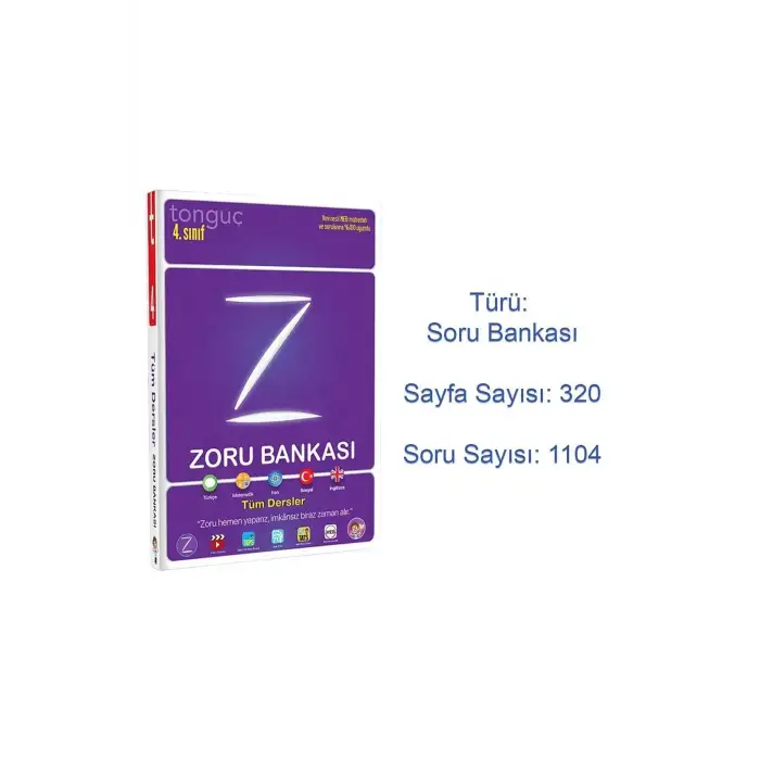 4. Sınıf 0dan 4e Konu Anlatımlı + Zoru Bankası Soru Bankası