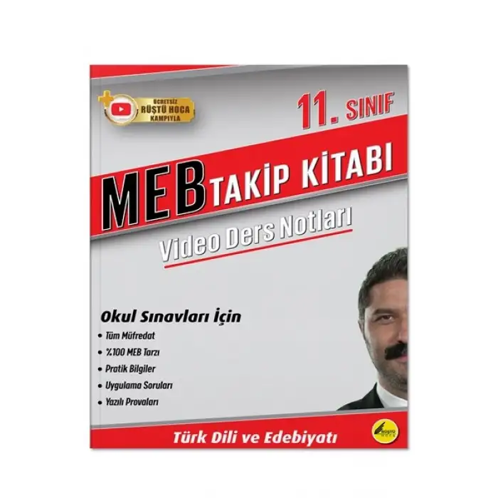 11. Sınıf Türk Dili ve Edebiyatı MEBTakip Kitabı - Rüştü Hoca